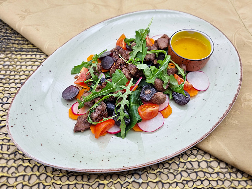 Chicken liver salad