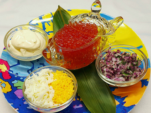 Chum salmon caviar